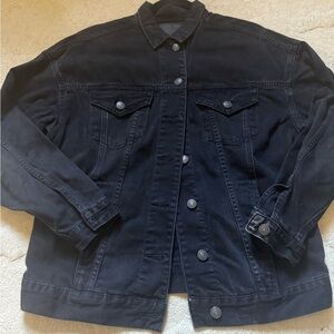 American Eagle Black Denim Jacket
